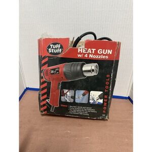 Tuff Stuff Heat Gun 1500W Dual Temp 572°F / 1000°F Corded Tested